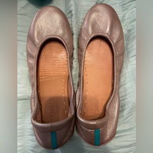Tieks Rosé flats, size 6